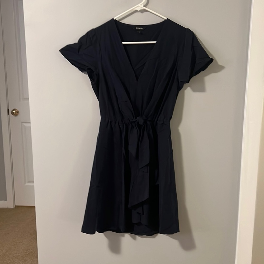 Navy blue dress